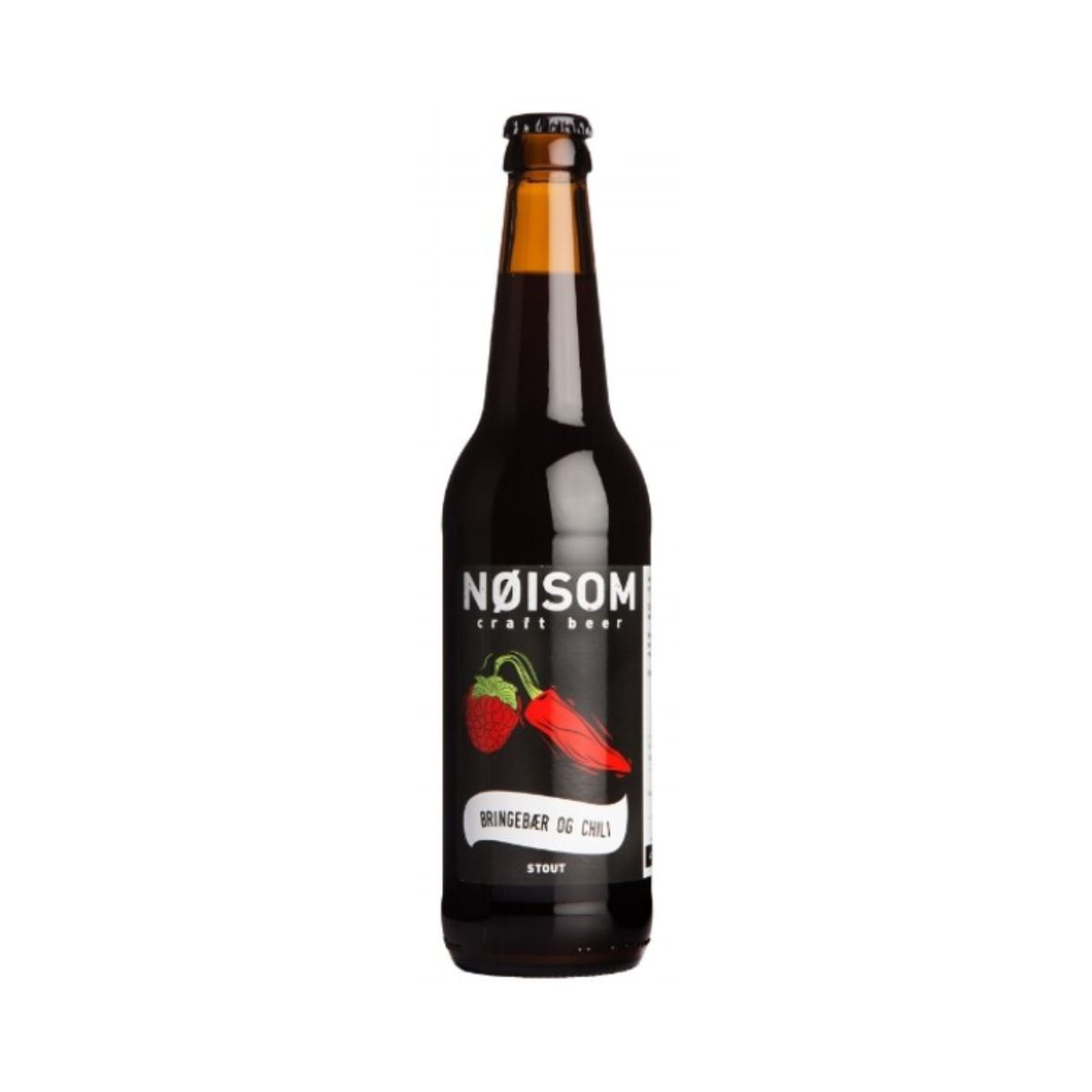 Nøisom Bringebær Chili Stout 0.5l fl