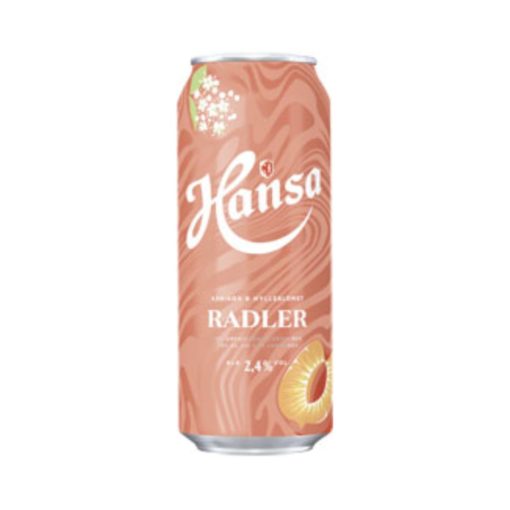 Hansa Radler Aprikos & Hylleblomst 0.5l bx