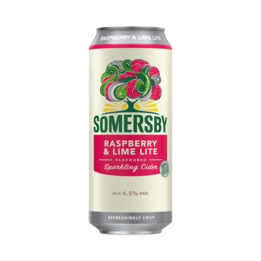Somersby Raspberry & Lime Lite 0.5l bx