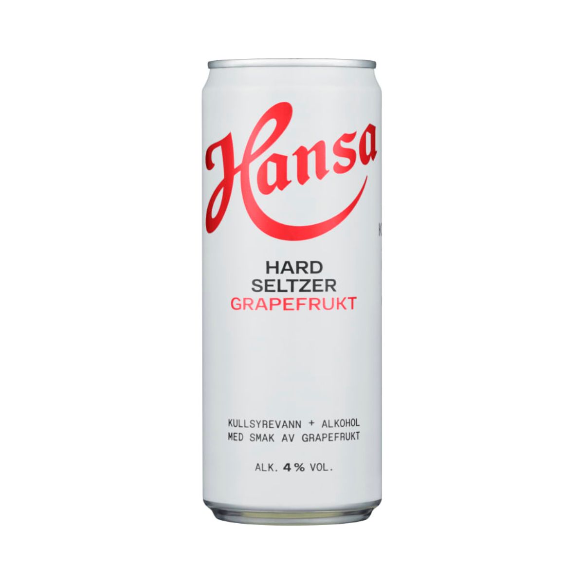 Hansa Hard Seltzer Grapefrukt 0.33l bx