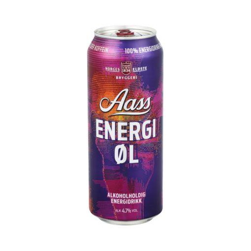 Aass Energi Øl 0,5l bx