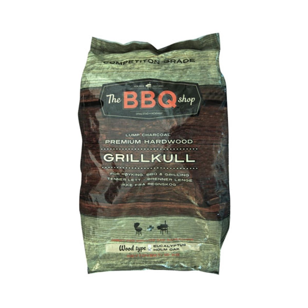 Grillkull The BBQ Shop Holm Oak 10kg