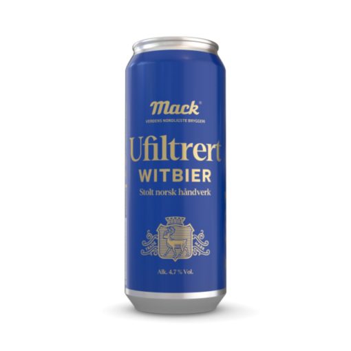 Mack Ufiltrert Witbier 0,5l bx