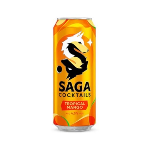 Saga Cocktail Tropical Mango 0,5l bx