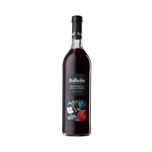 Balholm Eple & Blåbær Økologisk 0,75l fl