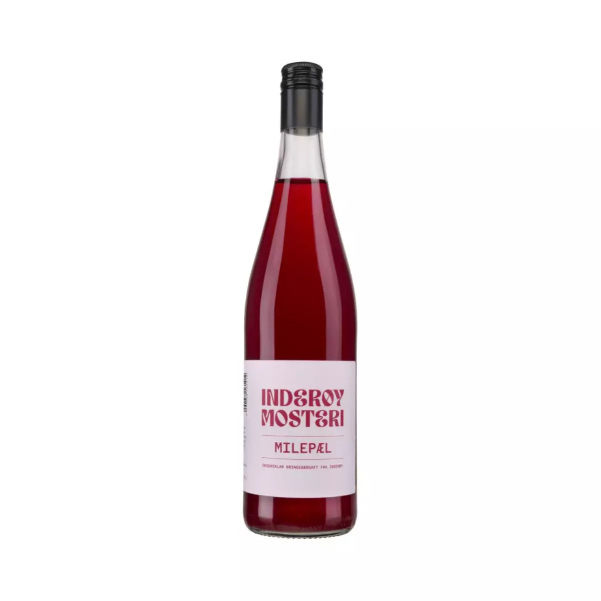 Inderøy Mosteri Milepæl Bringebærsaft 0,75l fl