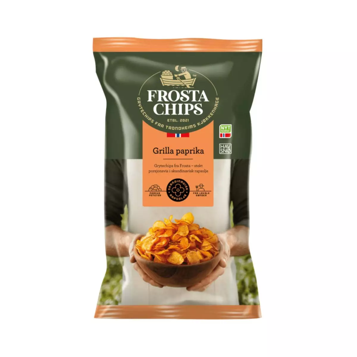 Frostachips Grilla Paprika 150g