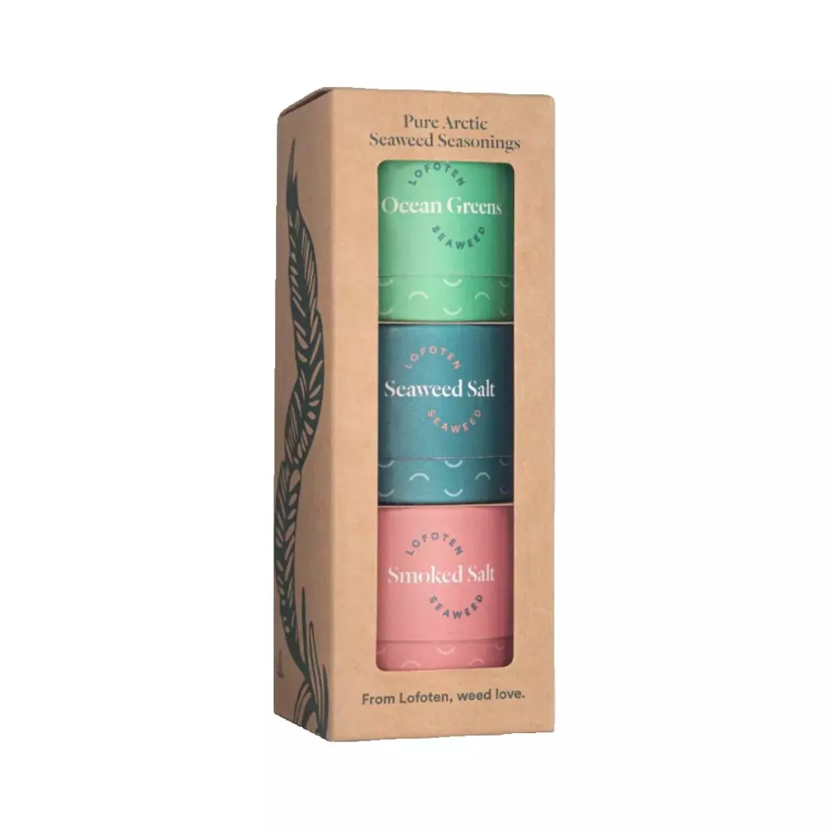 Lofoten Seaweed Gavepakning 3x20g