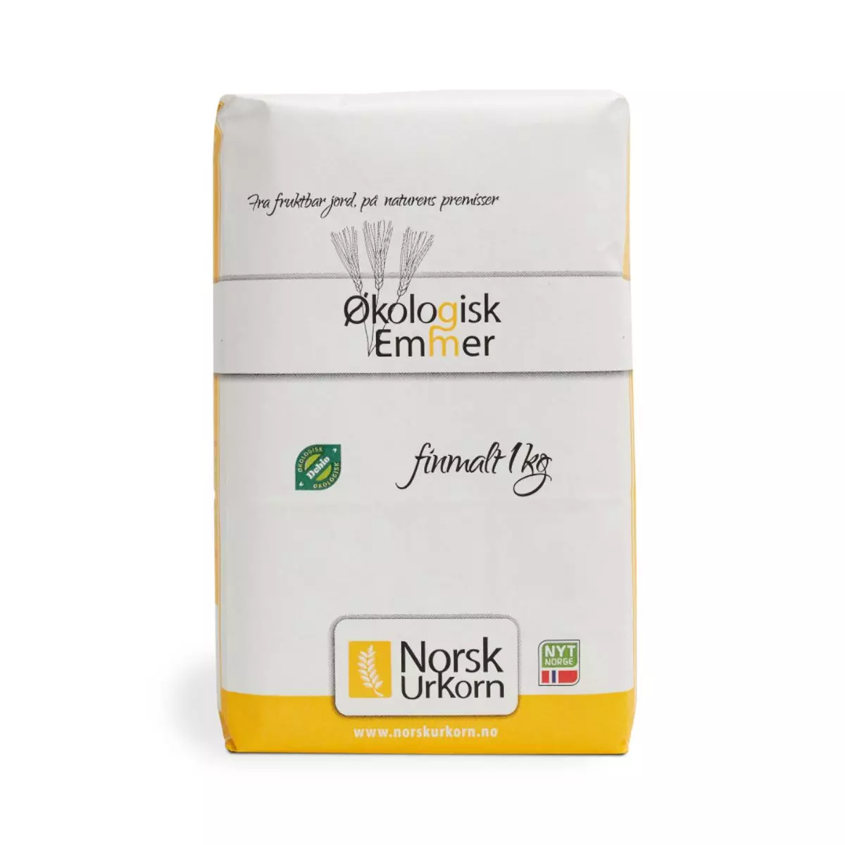 Norsk Urkorn Emmer Finmalt 1kg