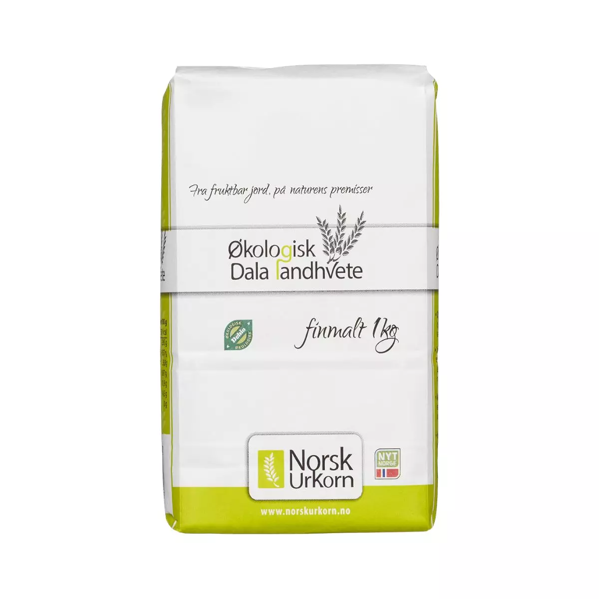 Norsk Urkorn Dala Landhvete Finmalt 1kg