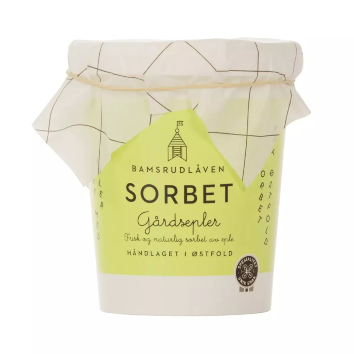 Bamsrudlåven Eplesorbet 500ml