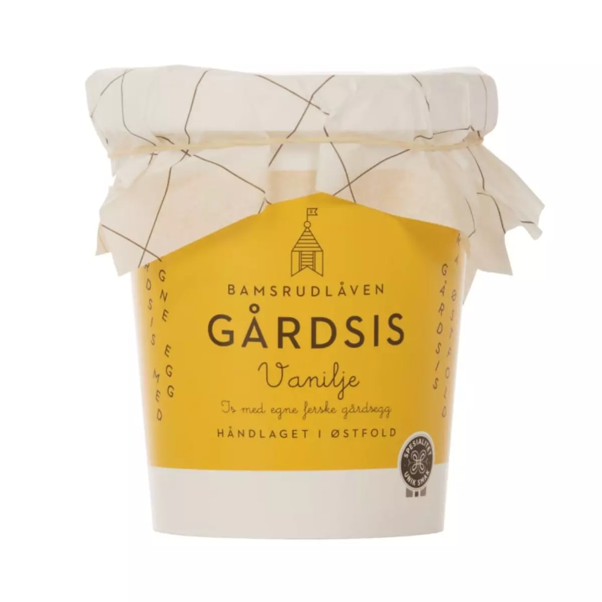 Bamsrudlåven Vaniljeis 500ml