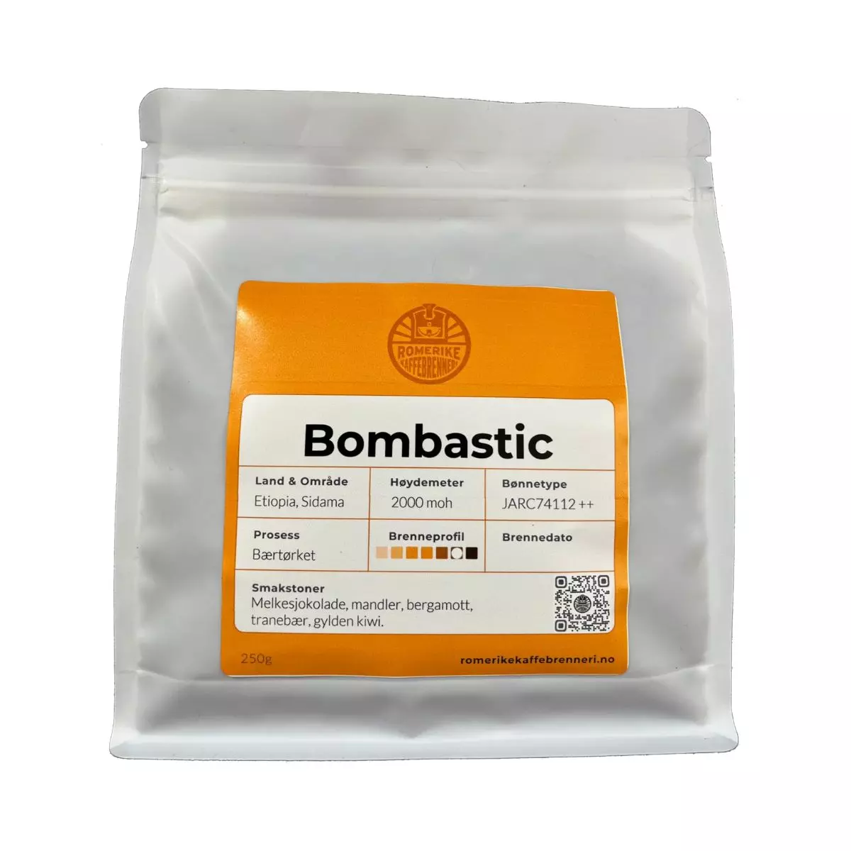 Romerike Kaffebrenneri Bombastic 250g
