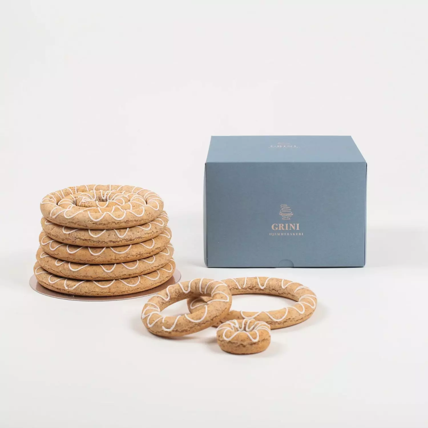 Grini Hjemmebakeri Kransekake 18 ringer boks