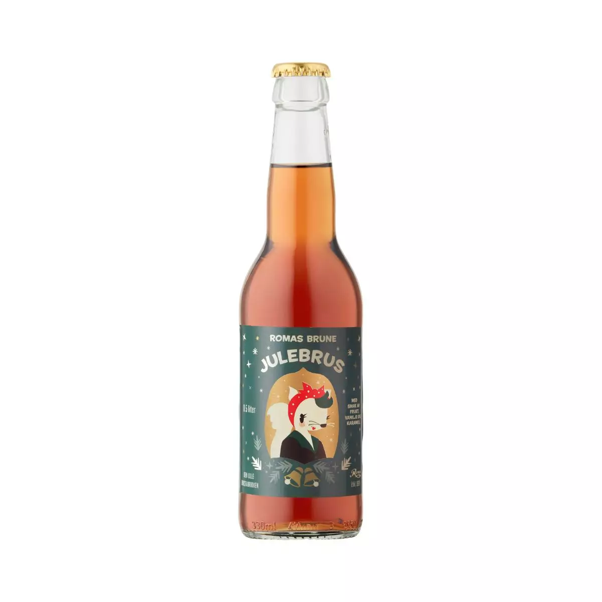 Roma Julebrus Brun 0,33l 24pk