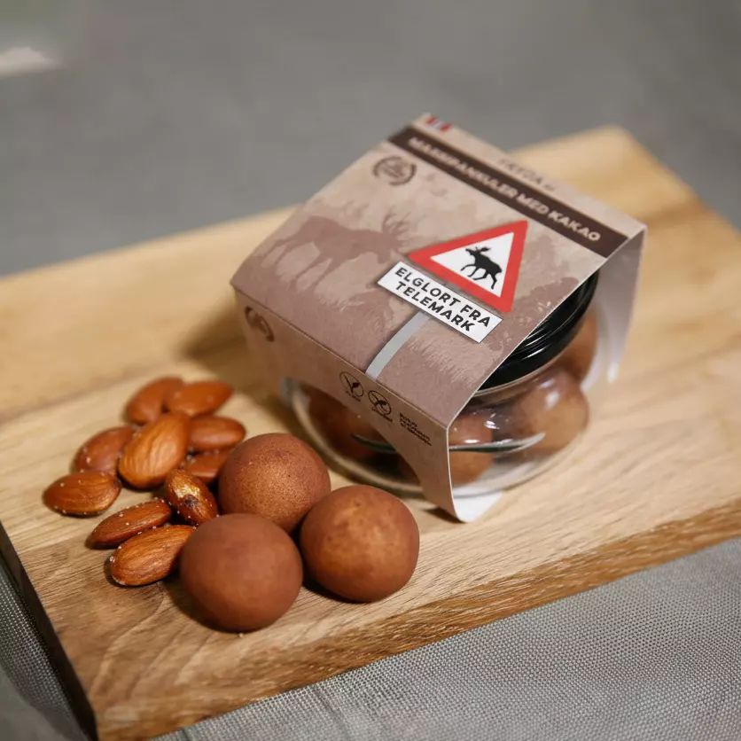 Fryda Marsipan Elglort fra Telemark 150g