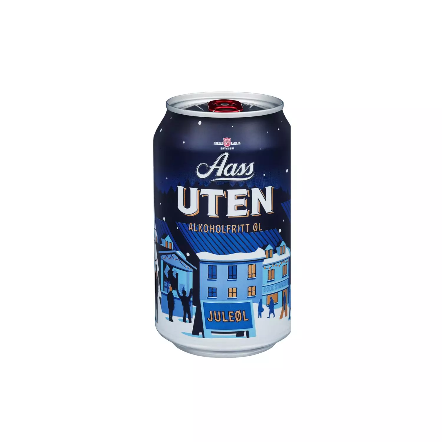 Aass Uten Juleøl 0,33 bx