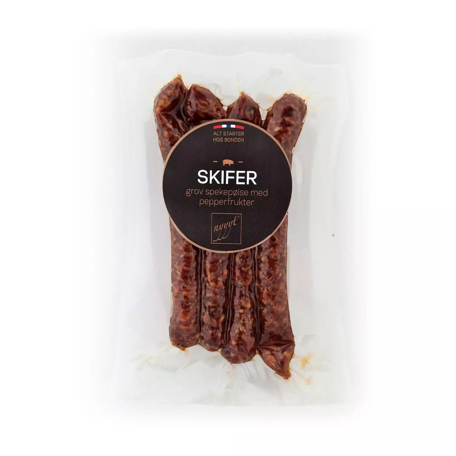 Skifer Spekepølse 180g Nyyyt