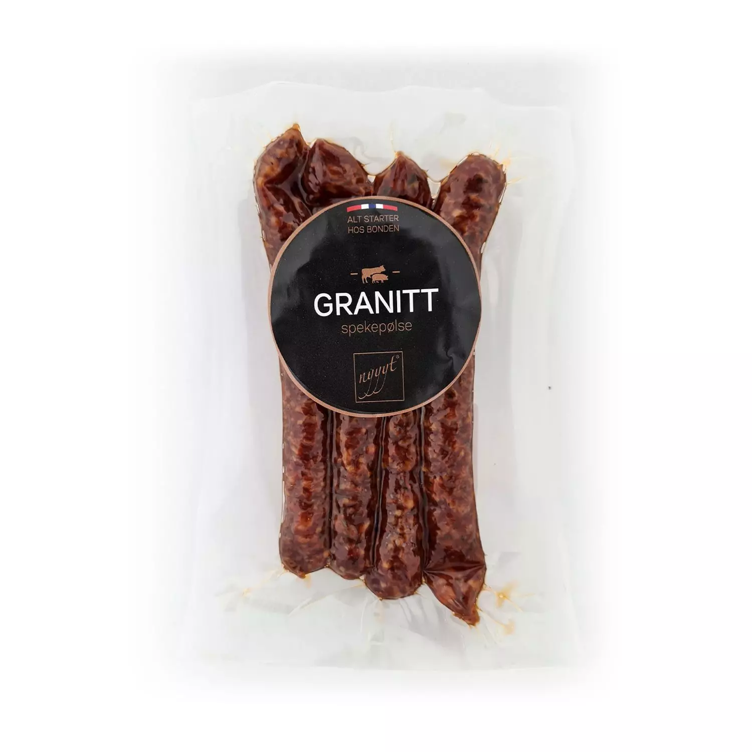 Nyyyt Granitt Spekepølse 180g