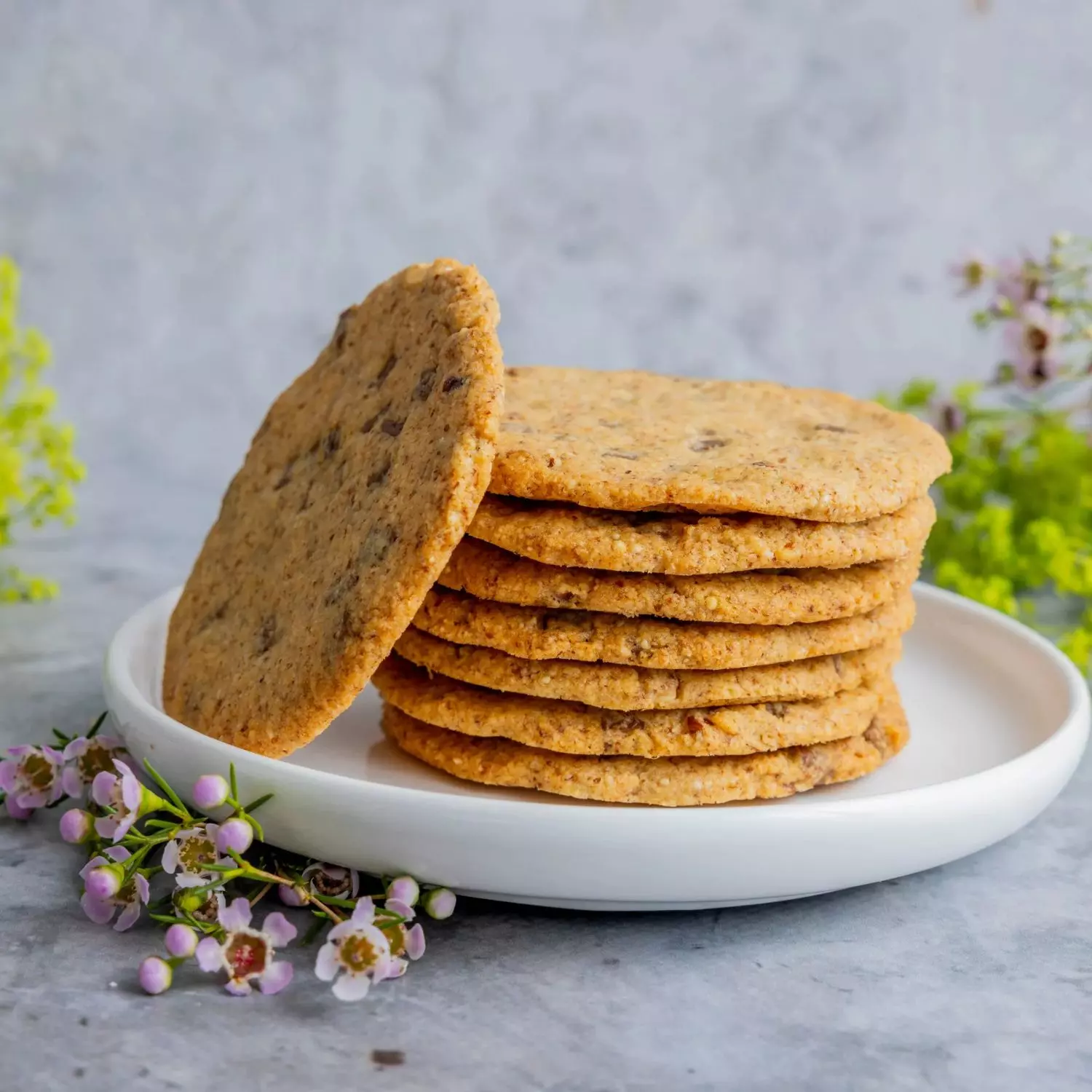 Mandelkjeks med Sjokoladebiter 285g Grini Hjemmebakeri