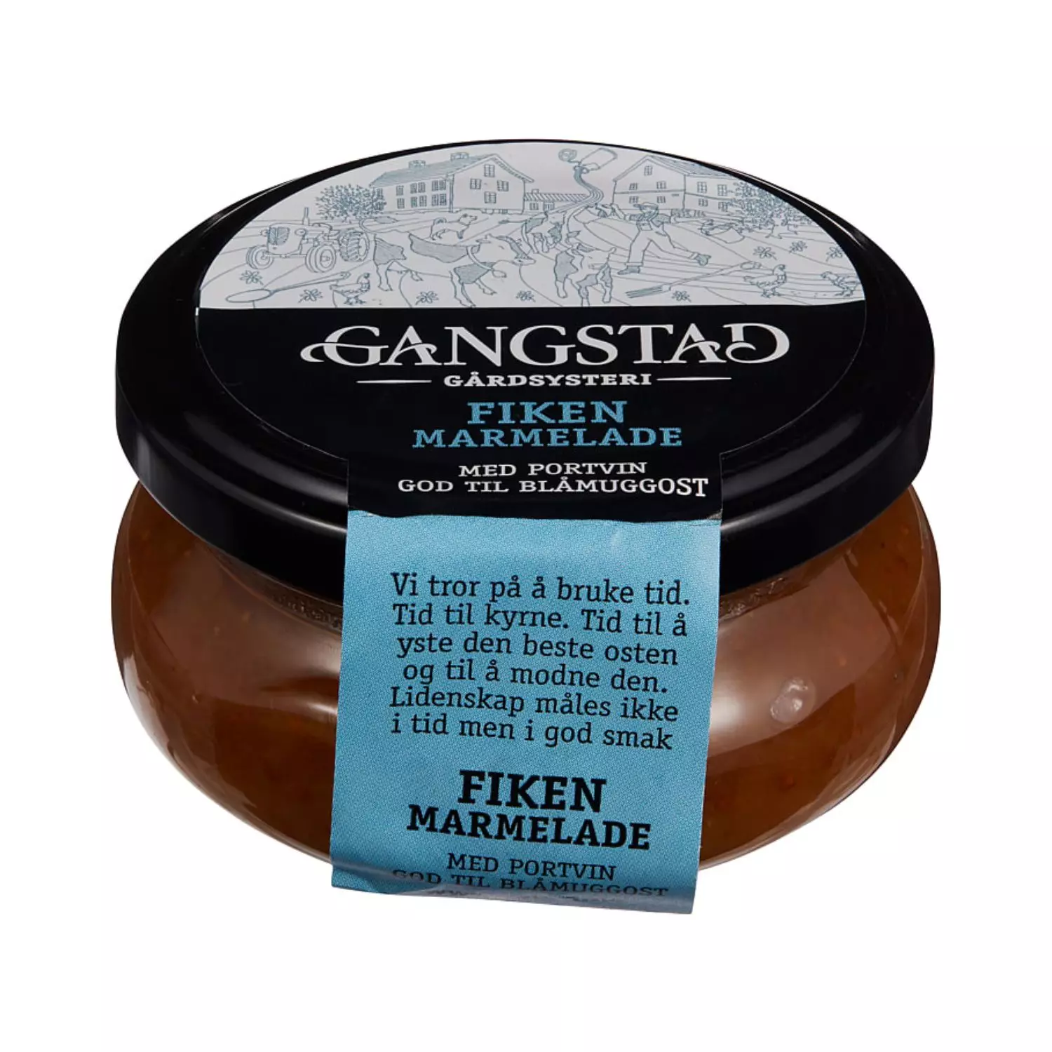 Fikenmarmelade 100g Gangstad