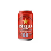 Estrella Damm 0,0% 0,33l bx