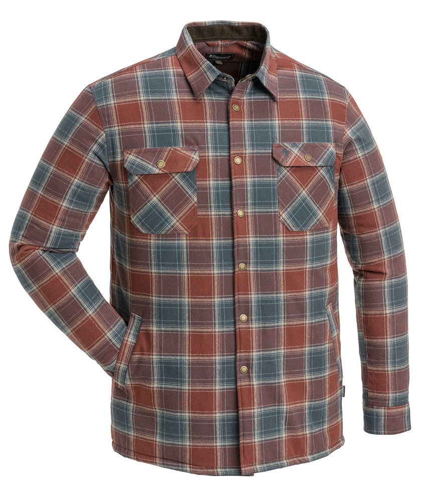 Pinewood Finnveden Checked Padded Overshirt