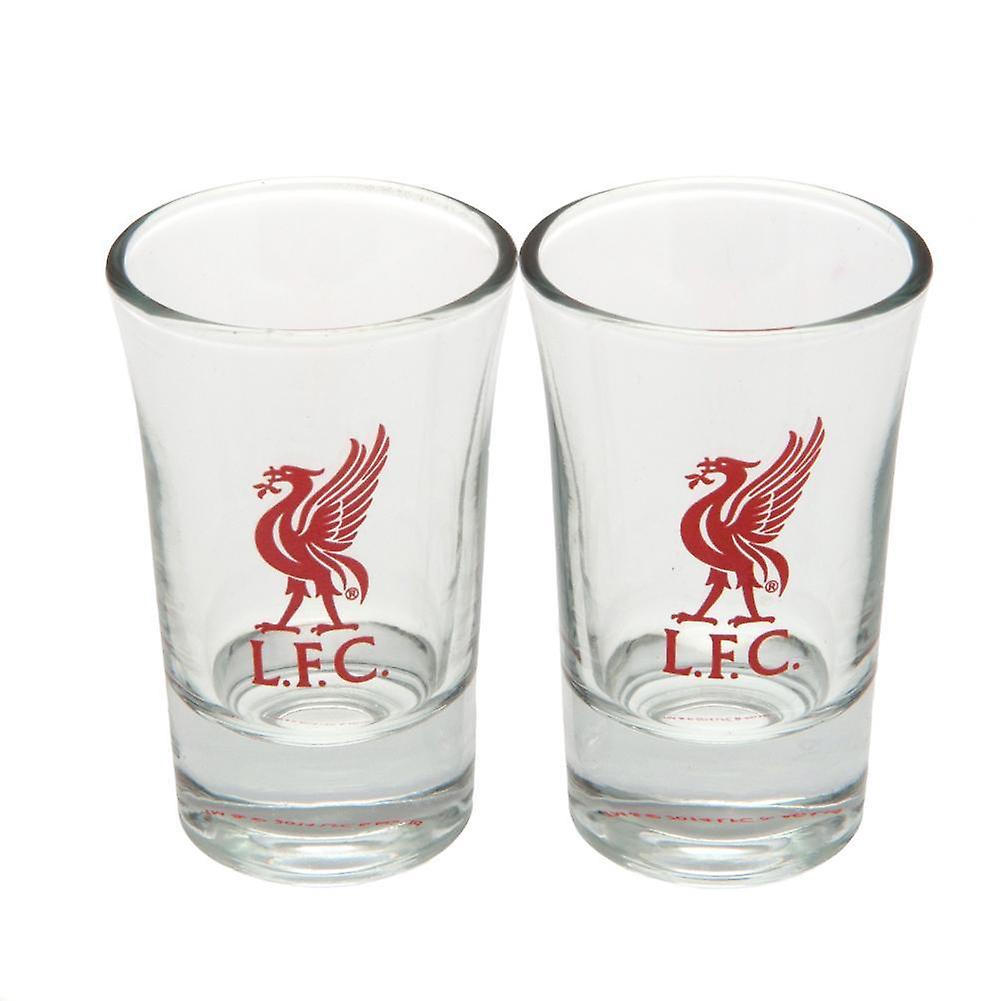 Liverpool FC wordmark 2-pakk shot glass