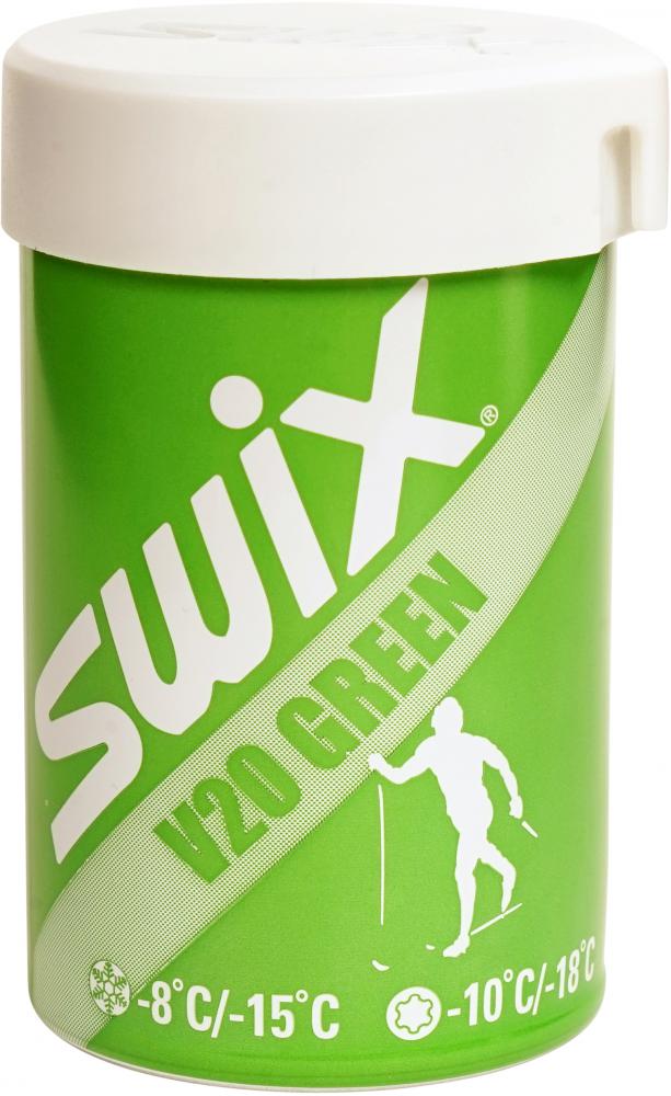 Swix  V20 Green Hardwax-8/-15C , 43g