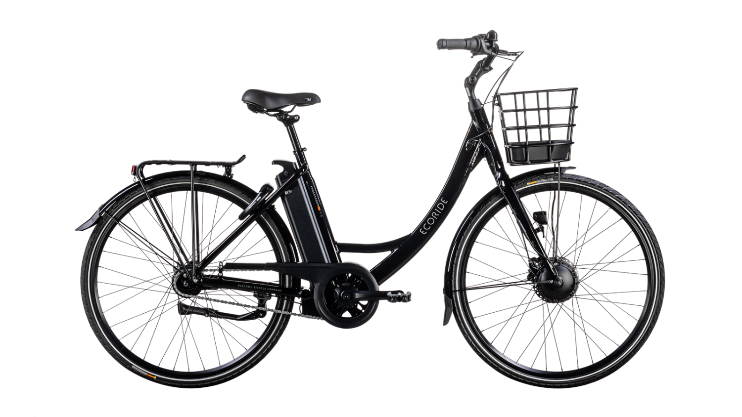 Ecoride Ambassador AXS H-8 28" Black el-sykkel