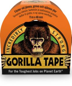 Gorilla  Tape Black 11m