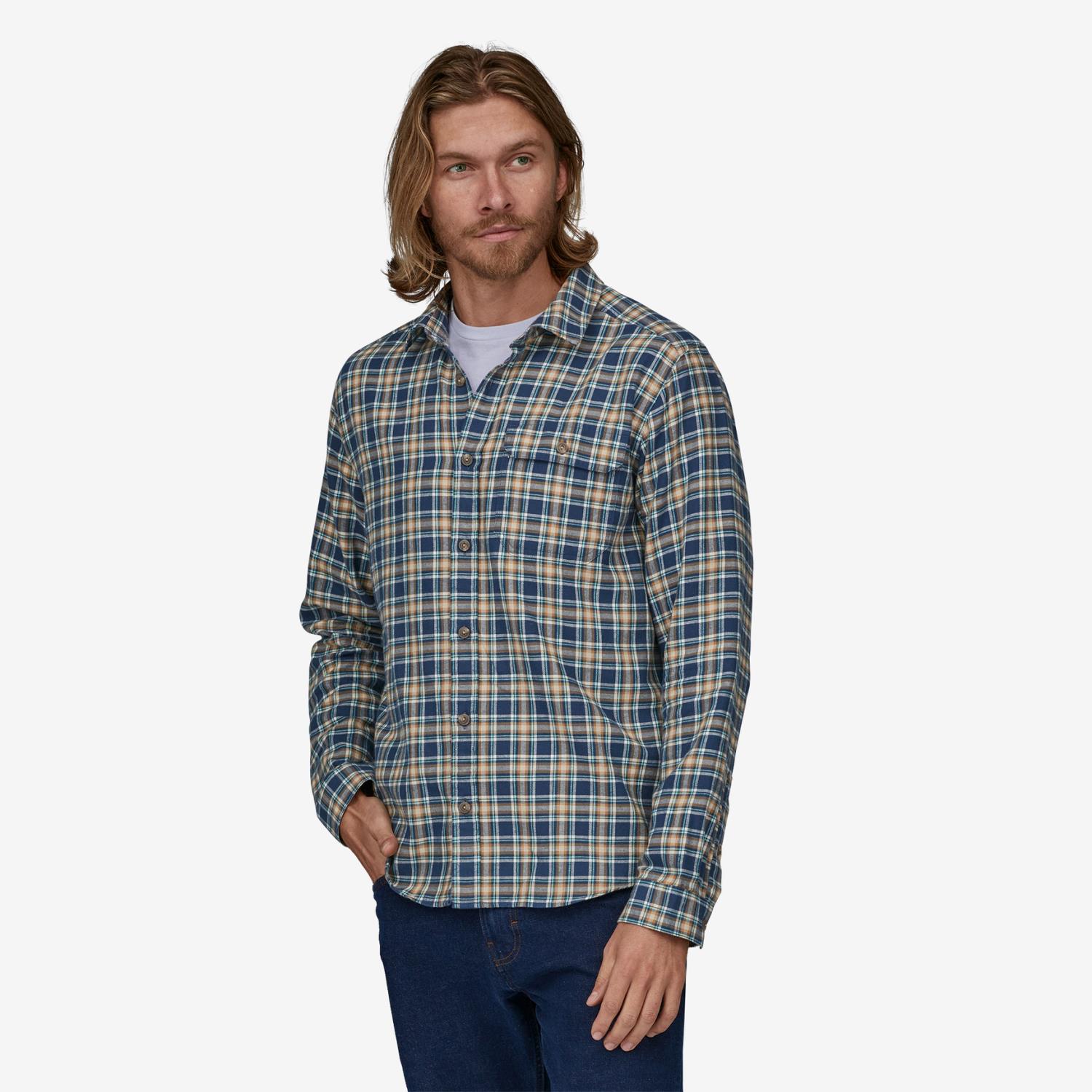 Patagonia  M´s L/S Cotton in Conversion LW Fjord Flannel Shirt