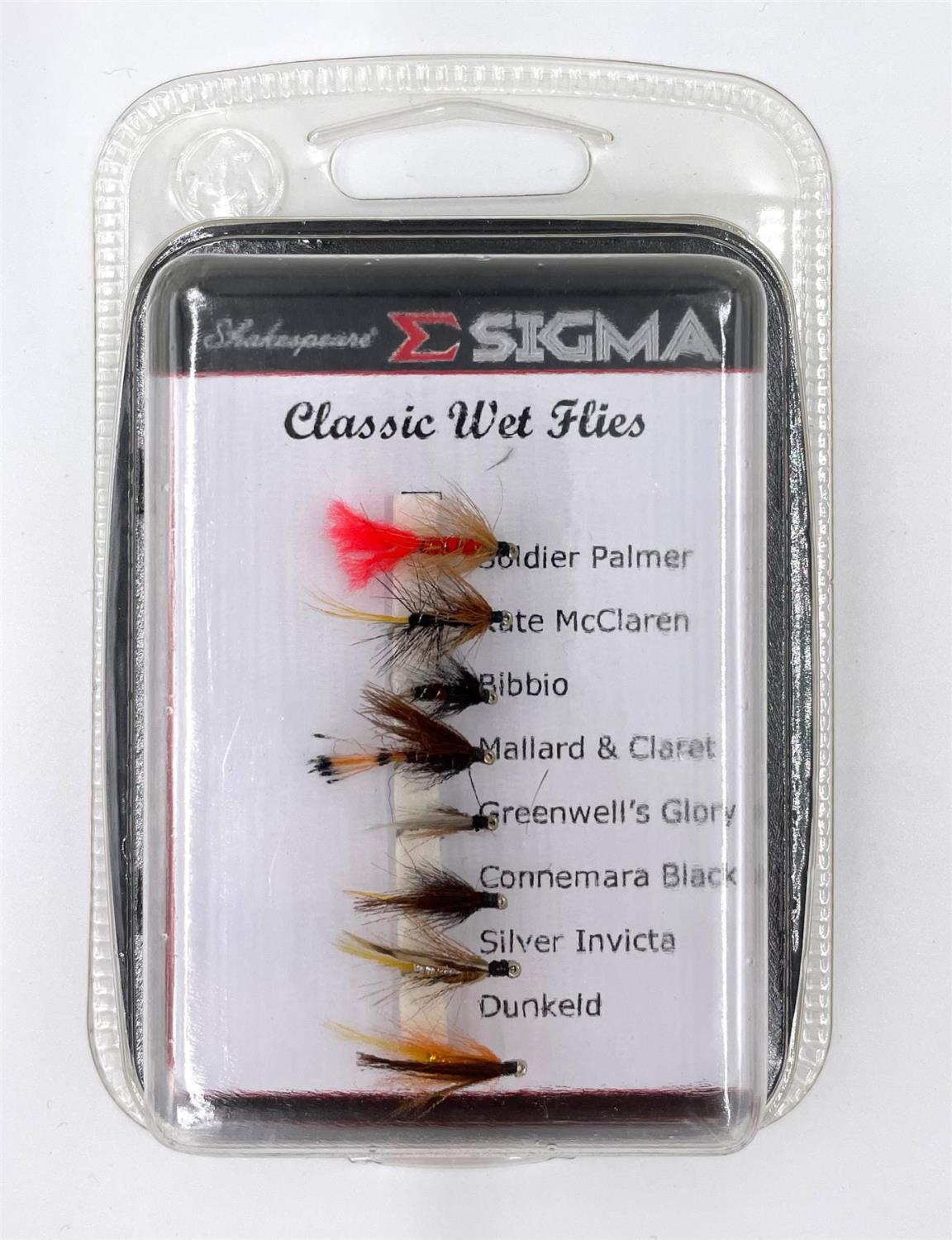 Shakespeare  Sigma Fly Selection 2 Classic Wets