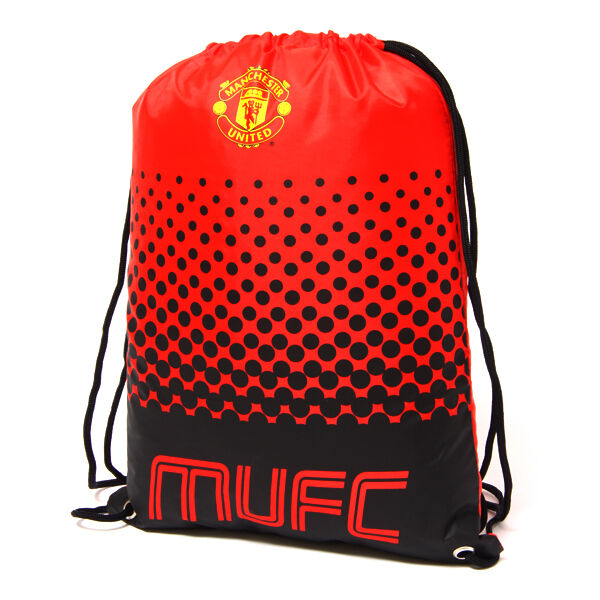 Manchester United gym bag fade design