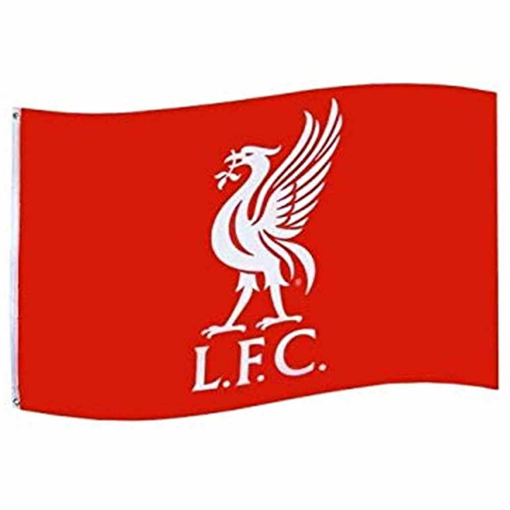 Liverpool FC logo flagg
