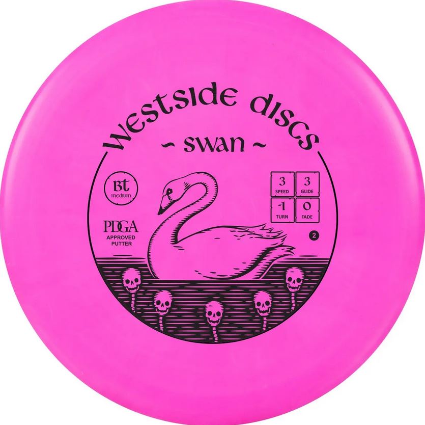 Westside Discs  Bt Medium Putter Swan 2, 173+