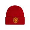 Manchester United knit Turn up lue rød