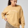 Casall  Terry Spring Crew Neck