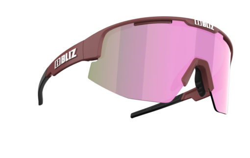 Bliz MATRIX Small 700704 Matte Burgundy/Brown & Rose Mirr