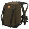 Pinewood Hunting Chair Backpack Kid, Suede Brown