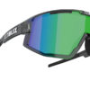 Bliz FUSION 700511 Crystal Black/Brown & Green Mirr