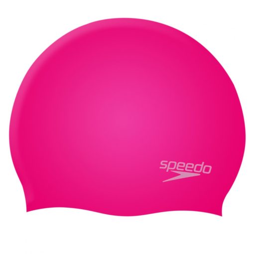 Speedo  Plain Moulded Silicon Cap JR