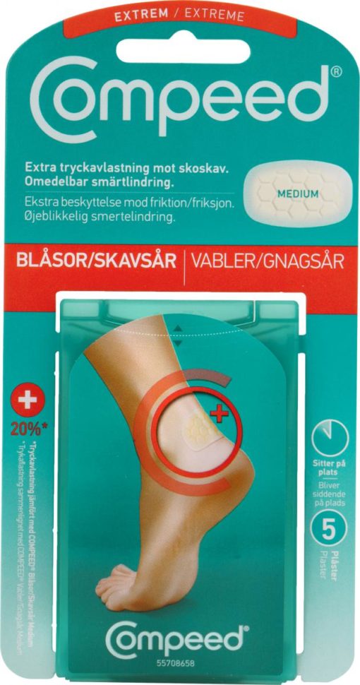 Compeed  Sport Gnagsårplaster For Hælen