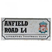 Liverpool FC Street Sign Retro