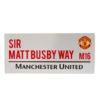 Manchester United Sir Matt Way Street Sign