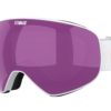 Bliz FLOZ 800306 Matte White/Lens Brown Pink