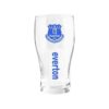 Everton FC Wordmark Pint Glass Wh