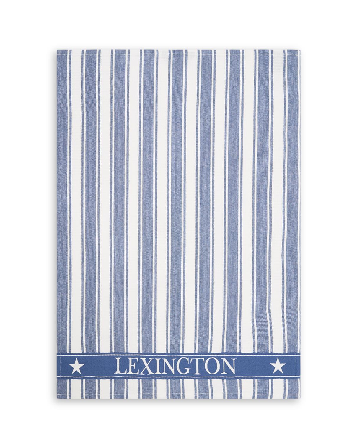kjøkkenhånkle blå & hvit, Icons Cotton Twill Waffle Striped
