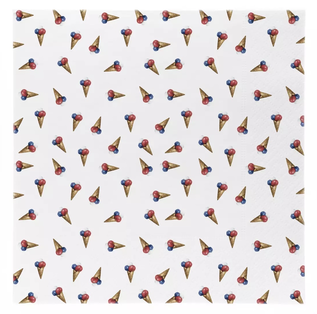 sögne serviett little icecreams