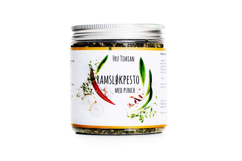 Ramsløkpesto med punch